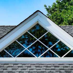 Треугольные и трапециевидные окна